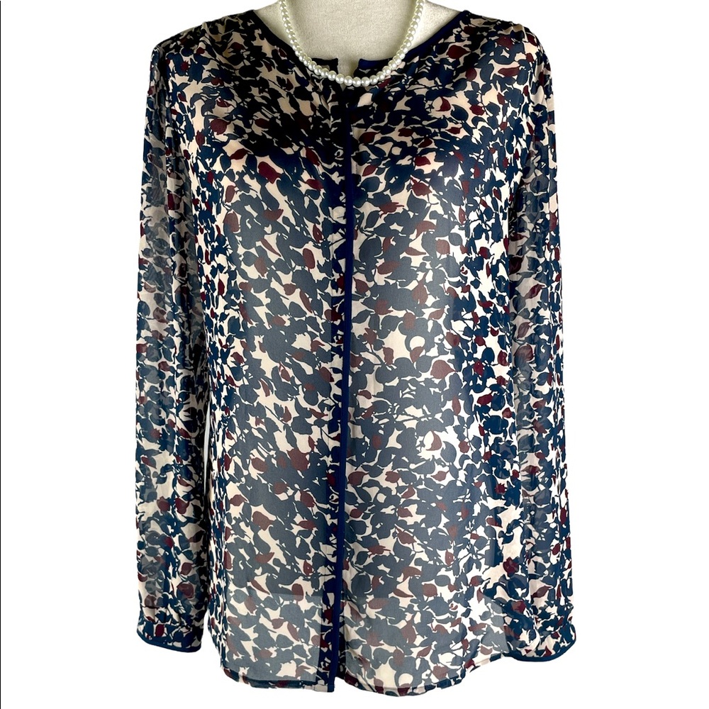 Loft button down blouse